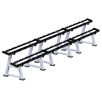 Гантельная стойка на 18 пар Sabirgym SG103 - Спортивный интернет магазин товары для бассейна