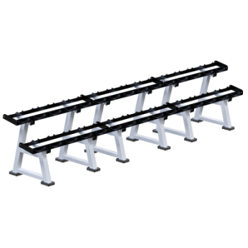 Гантельная стойка на 15 пар Sabirgym SG112 s-dostavka - Спортивный интернет магазин товары для бассейна