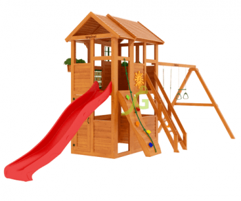 Детская площадка IgraGrad Клубный домик 2 - Спортивный интернет магазин товары для бассейна