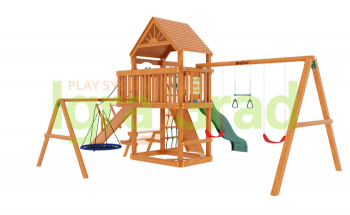Детская площадка IgraGrad Пиратский дом Дерево - Спортивный интернет магазин товары для бассейна
