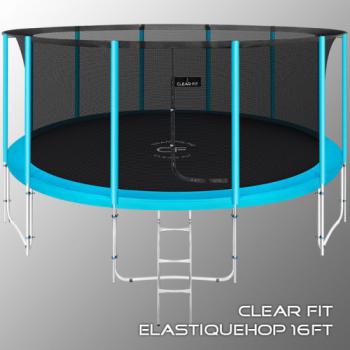 Каркасный батут Clear Fit ElastiqueHop 16Ft - Спортивный интернет магазин товары для бассейна