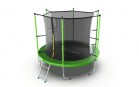 Батут EVO Jump Internal 8ft с внутренней сеткой и лестницей (зеленый) - Спортивный интернет магазин товары для бассейна
