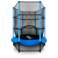 Батут для дачи swat Мини батут с защитной сеткой (Blue)ARLAND  - Спортивный интернет магазин товары для бассейна