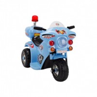 Детский электромотоцикл 998 синий  - Спортивный интернет магазин товары для бассейна