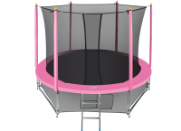 Батут уличный Hasttings Classic Pink 10 ft (3,05 м) с лестницей и заградительной сетью sportsman - Спортивный интернет магазин товары для бассейна