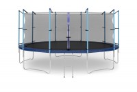 Батут Diamond Fitness Internal 16 FT ( 488 см) с защитной сеткой и лестницей - Спортивный интернет магазин товары для бассейна