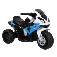 Детский электромотоцикл BMW S1000RR JT5188 синий - Спортивный интернет магазин товары для бассейна