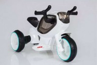 Детский электромотоцикл HC-1388 белый  - Спортивный интернет магазин товары для бассейна