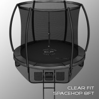 Каркасный батут Clear Fit SpaceHop 8Ft  - Спортивный интернет магазин товары для бассейна