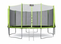 Батут ALPIN 4,35м с защитной сеткой и лестницей - Спортивный интернет магазин товары для бассейна